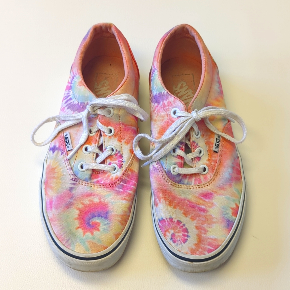 Vans Pink Tie Dye Doheny Hippie Shoes